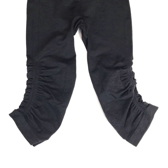 Lululemon In The Flow Crop II Heathered Deep Coal - Picture 5 of 9